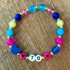 Disneyland 70th Anniversary Bracelet